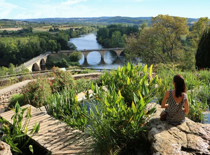 Panoramic Gardens of Limeuil, Limeuil, France, France